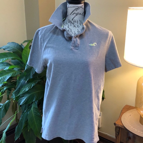 HOLLISTER BOYS POLO CREW TOP - Picture 2 of 8